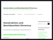 Tablet Screenshot of kb-ohnemus.de